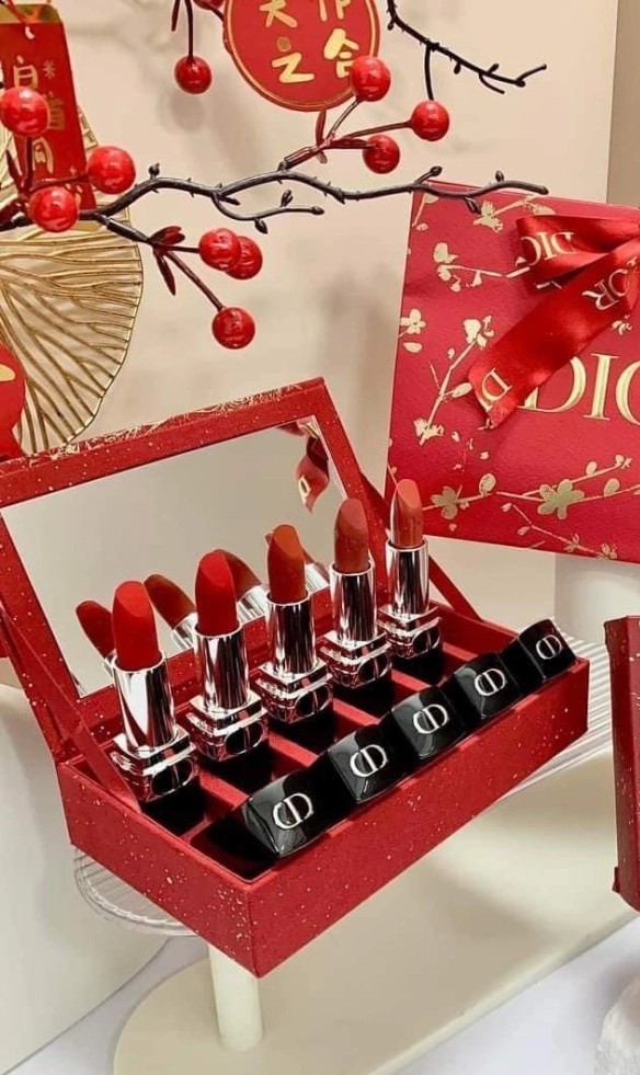 Christian Dior - Rouge Lipstick Gift Mini Set 5pcs x 1.5g.
