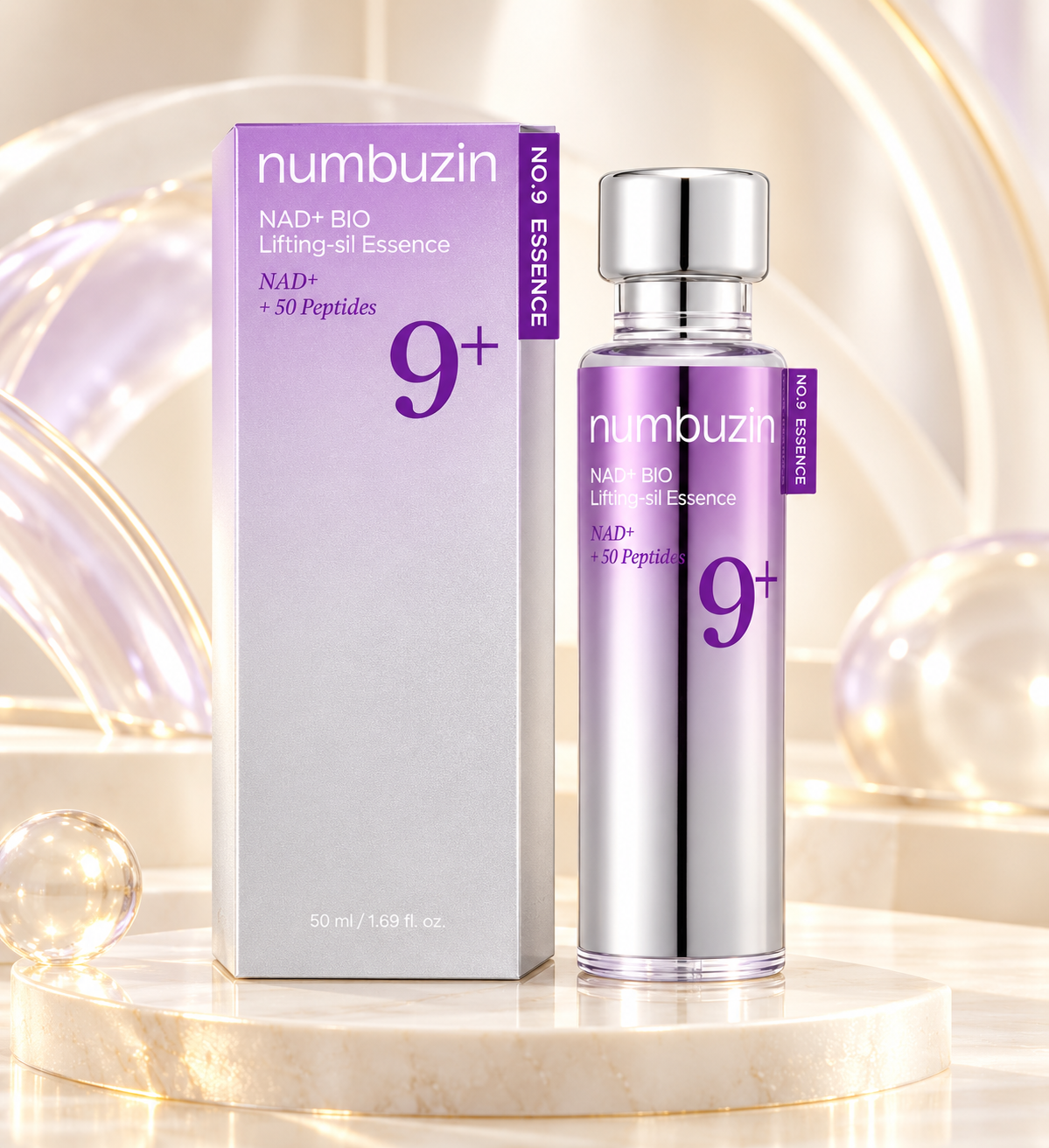 Numbuzin - No.9 Nad+ Bio Lifting Sil Essence 50ml