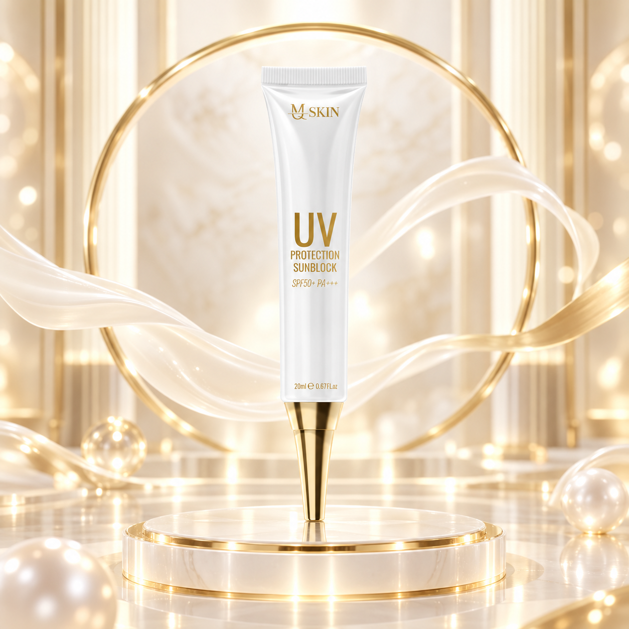 MQ Skin Protection Sunblock SPF 50+ PA+++ 20ML.