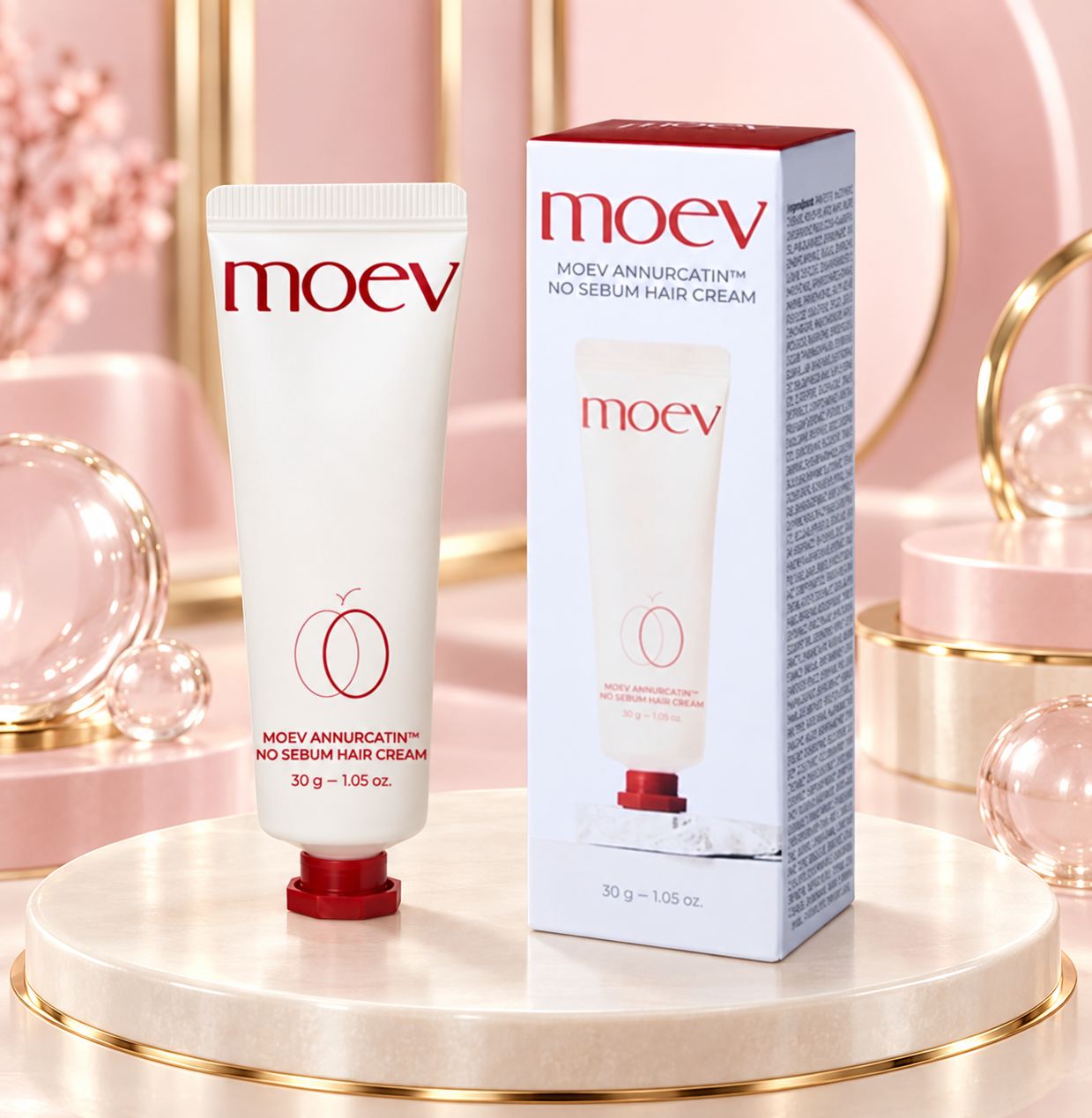 moev - Annurcatin No Sebum Hair Cream 30g.