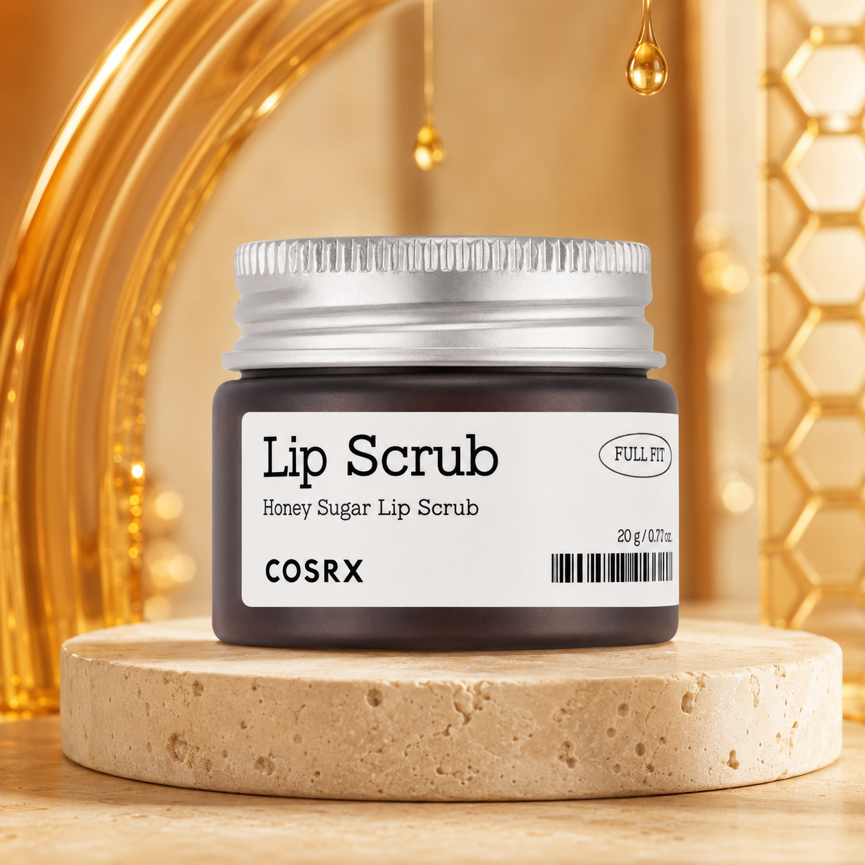 COSRX - Full Fit Honey Sugar Lip Scrub 20g.
