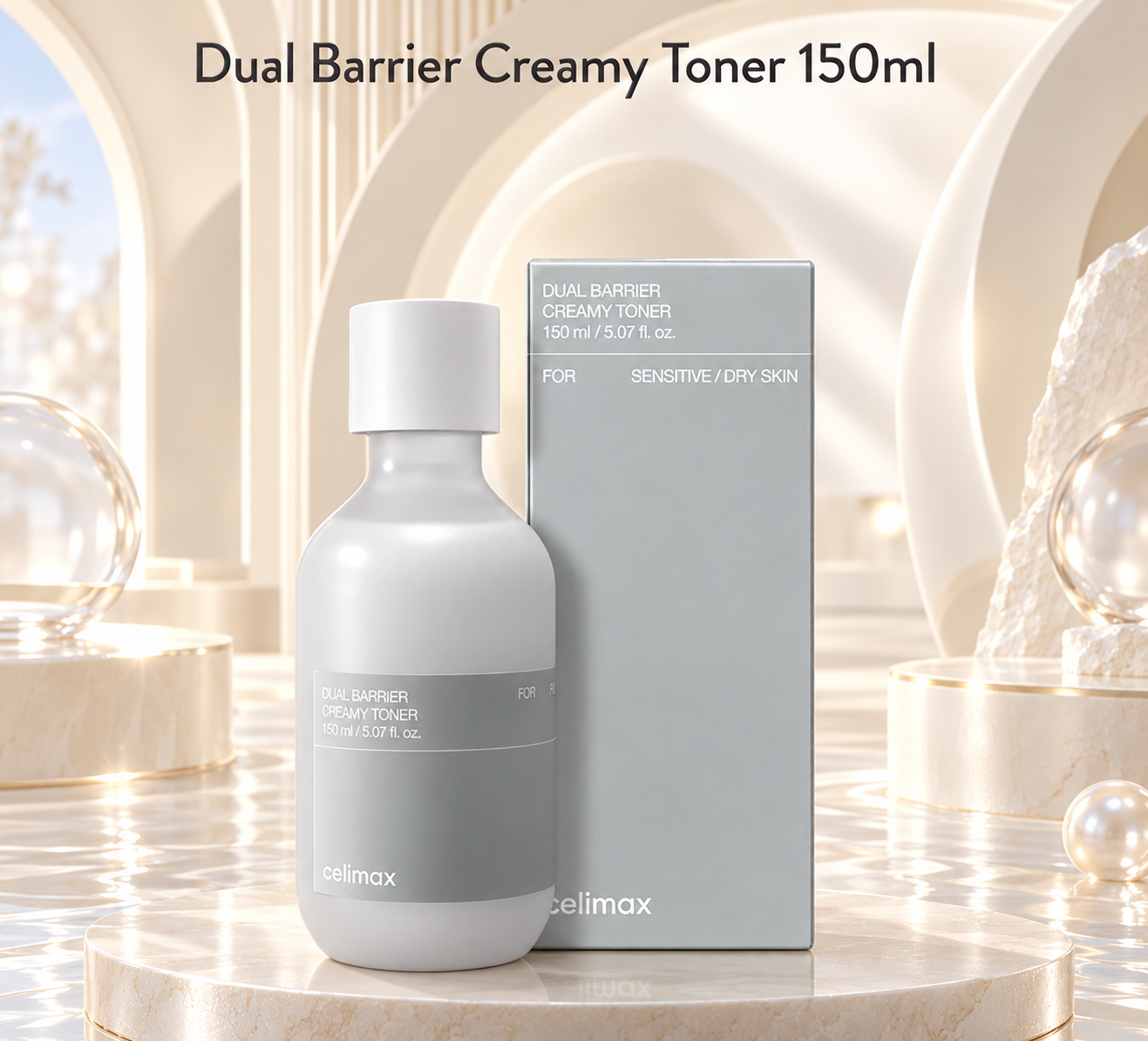 Celimax - Dual Barrier Creamy Toner 150ml