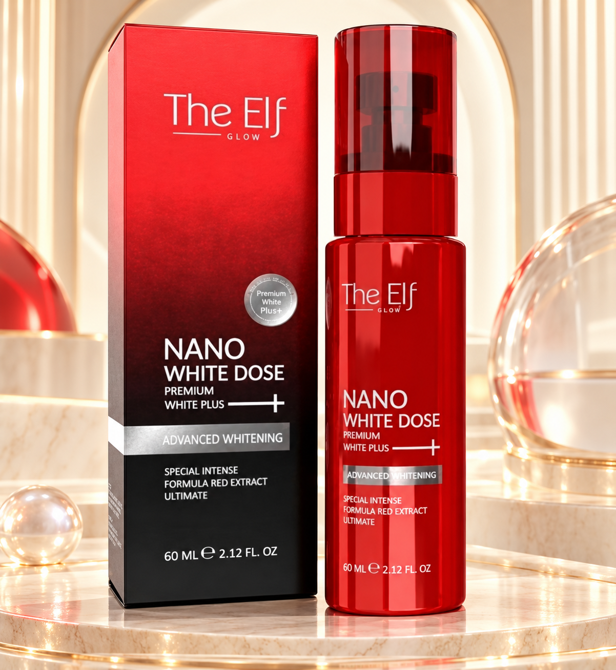 The Elf - Nano White Dose Premium White Plus Serum 60ml