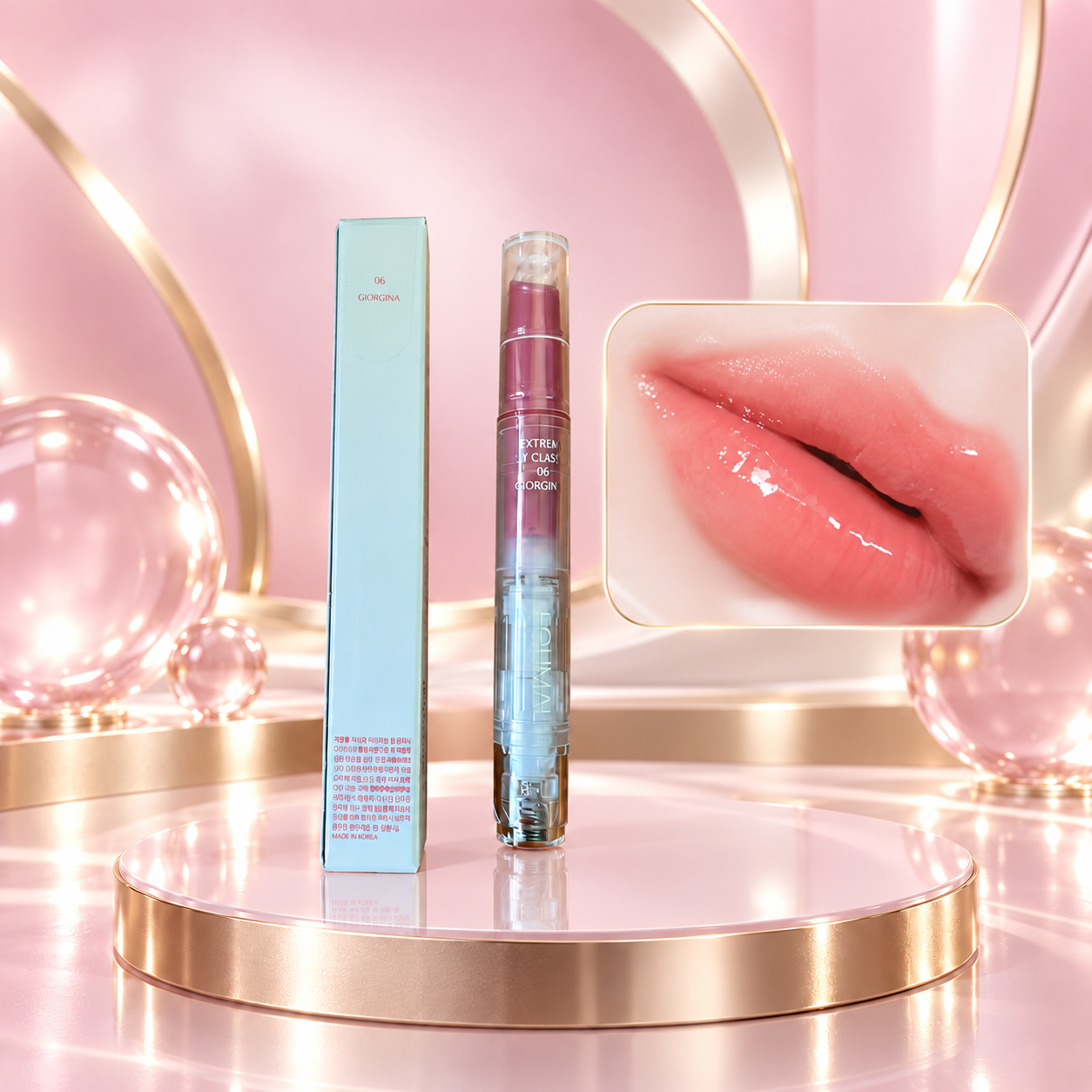 EQUMAL - Extreme Lip Glassy 06 Gorgina 3g.