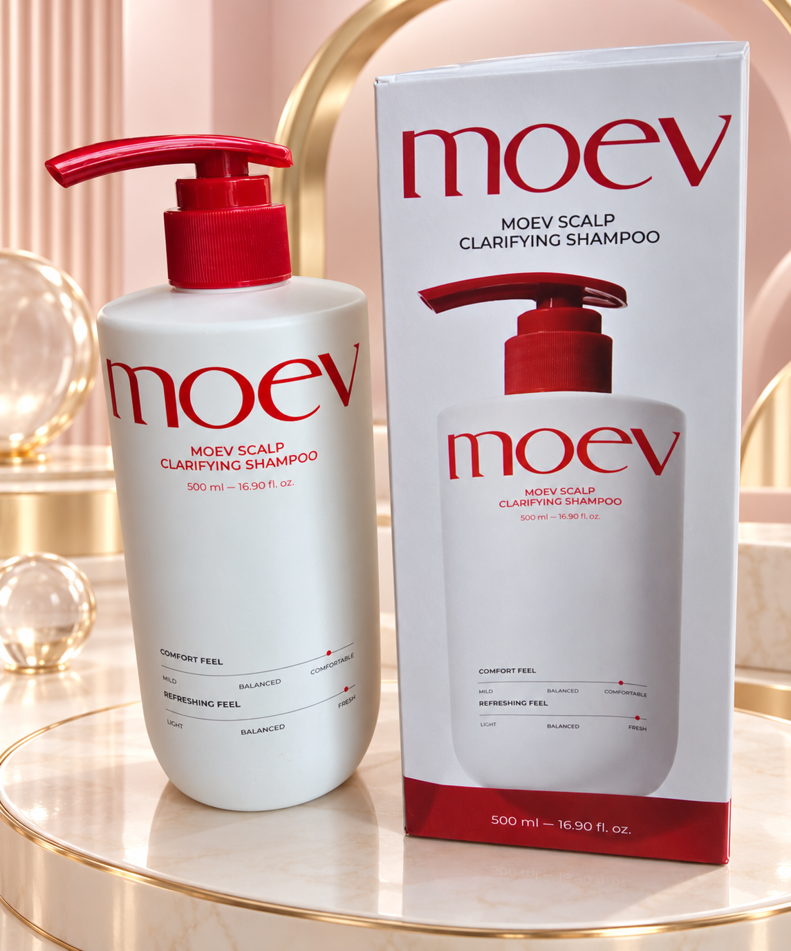 moev - Scalp Clarifying Shampoo 500ml.