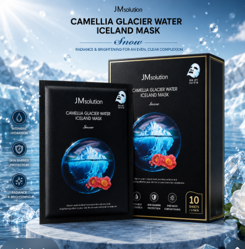 JMsolution - Camellia Glacier Water Iceland Mask (30ml x 10pcs).