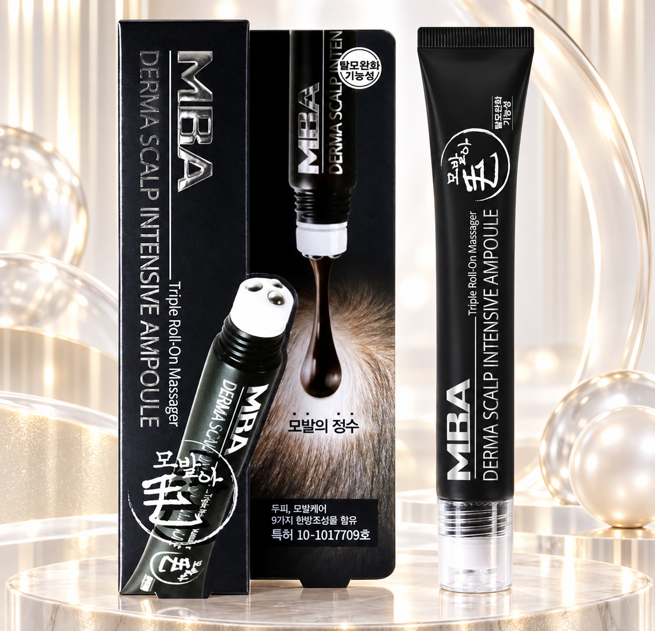 MBA MOBALA - Derma Scalp Intensive Black Turn Ampoule 20ml.